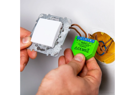 SHELLY Smart Módulo Controlador WiFi para Iluminação Dimmer 2