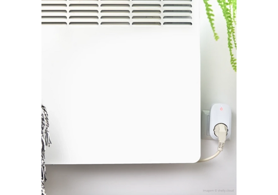 SHELLY Tomada Smart WiFi com Medidor de Consumo 230VAC