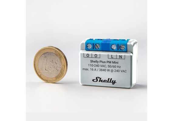 SHELLY Mini Módulo para Monitorização de Consumo de Energia Mini Plus PM