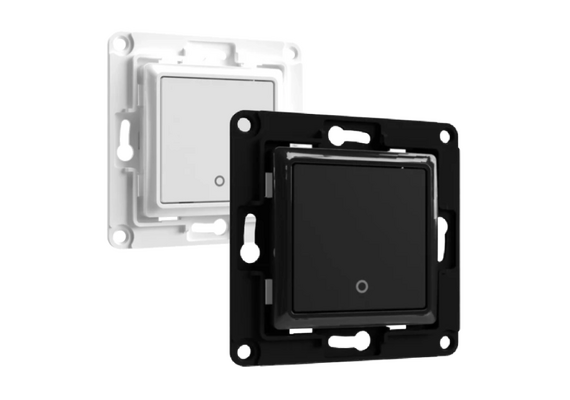SHELLY Interruptor de Parede de 1 Botão Wall Switch 1 White (Branco)
