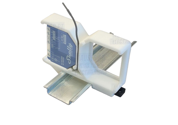 SHELLY Suporte de Calha DIN Duplo para SHELLY Plus e Z-Wave - Branco
