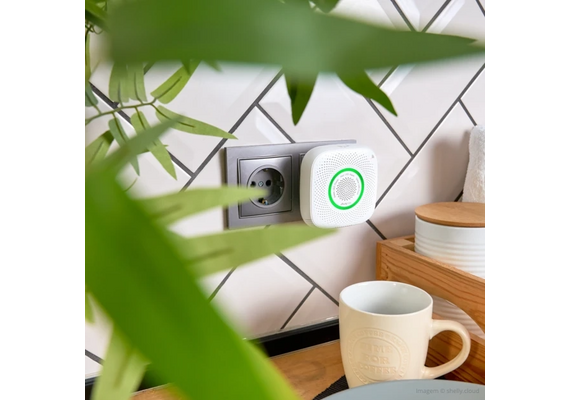 SHELLY Smart Sensor de Gás Natural WiFi com Alarme Sonoro e Luminoso