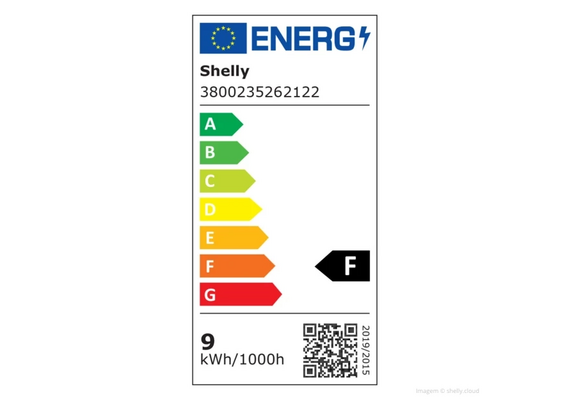 SHELLY Smart LED Lâmpada WiFi Duo E27