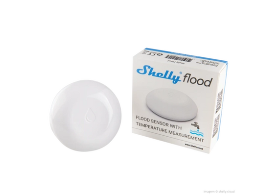 SHELLY Sensor de Água Autónomo WiFi
