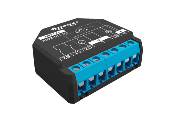 SHELLY Módulo Interruptor Duplo para Automação Wifi Plus 2PM