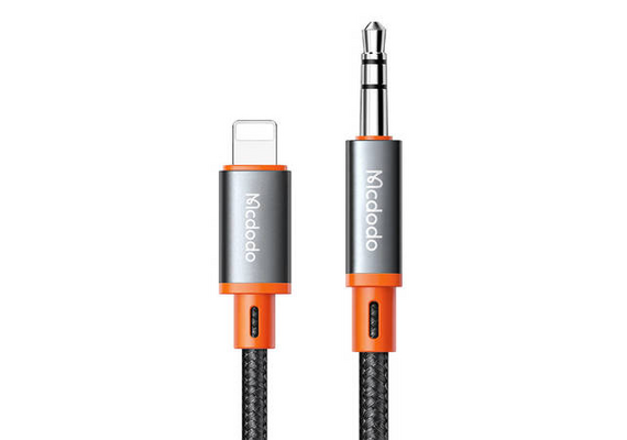 MCDODO Adaptador Lightning para mini Jack 3.5mm 1.2m