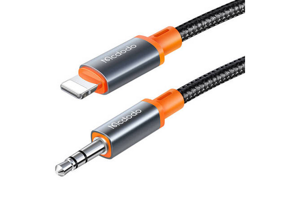 MCDODO Adaptador Lightning para mini Jack 3.5mm 1.2m