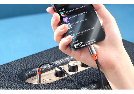 MCDODO Adaptador Lightning para mini Jack 3.5mm 1.2m