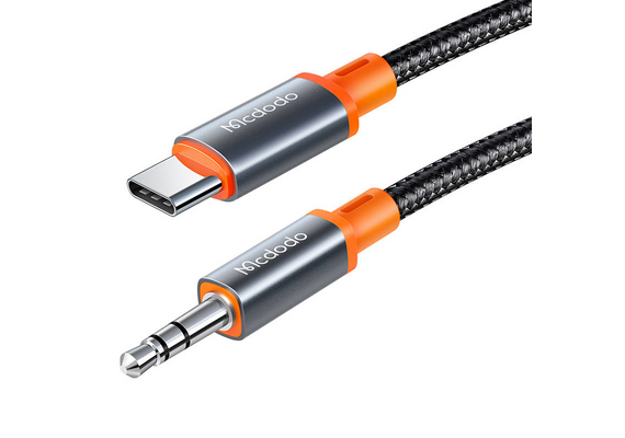 MCDODO Adaptador USB-C para mini Jack 3.5mm 1.2m CA-0820
