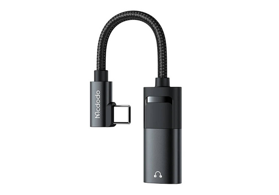MCDODO Adaptador USB-C Macho/Fêmea para mini jack 3.5 mm CA-1880