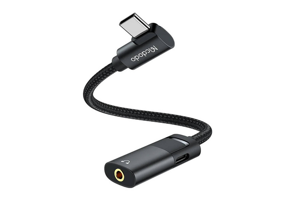 MCDODO Adaptador USB-C Macho/Fêmea para mini jack 3.5 mm CA-1880