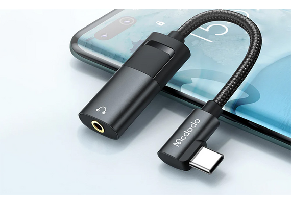 MCDODO Adaptador USB-C Macho/Fêmea para mini jack 3.5 mm CA-1880