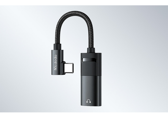 MCDODO Adaptador USB-C Macho/Fêmea para mini jack 3.5 mm CA-1880